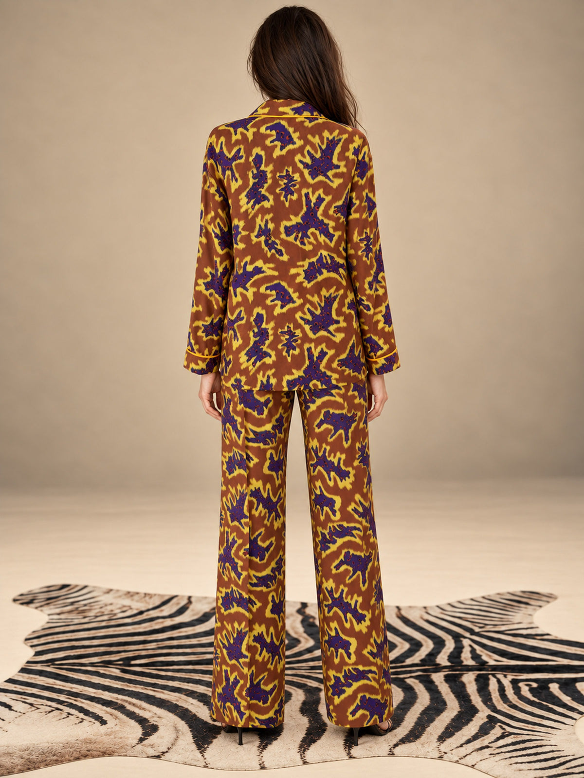 Big Six Silk Trousers