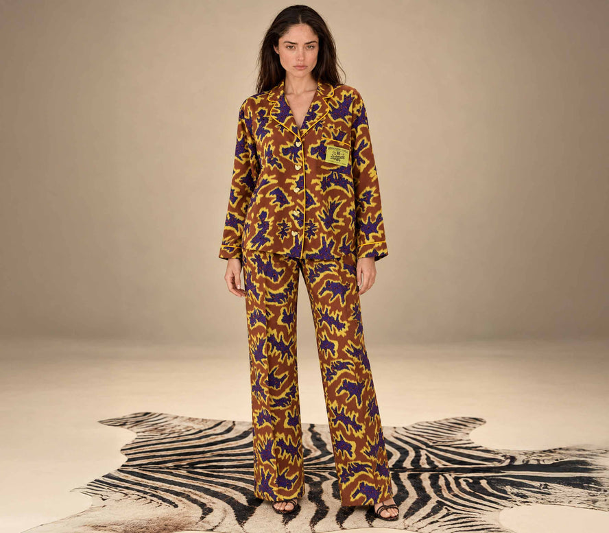 Big Six Silk Trousers
