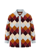 Desert Diamond Suede Coat