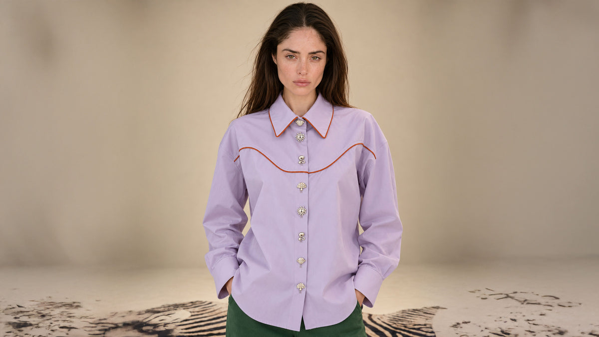 Desert Rose Cotton Shirt