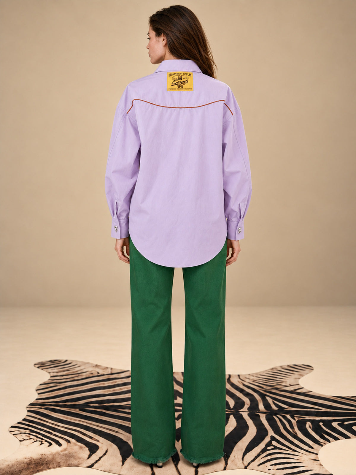 Desert Rose Cotton Shirt