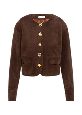 Chaqueta de Ante Mocha Mirage