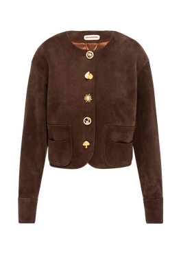 Chaqueta de Ante Mocha Mirage