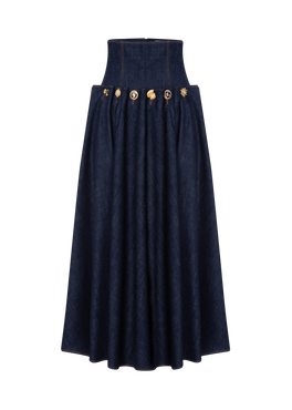 Sunset Indigo skirt