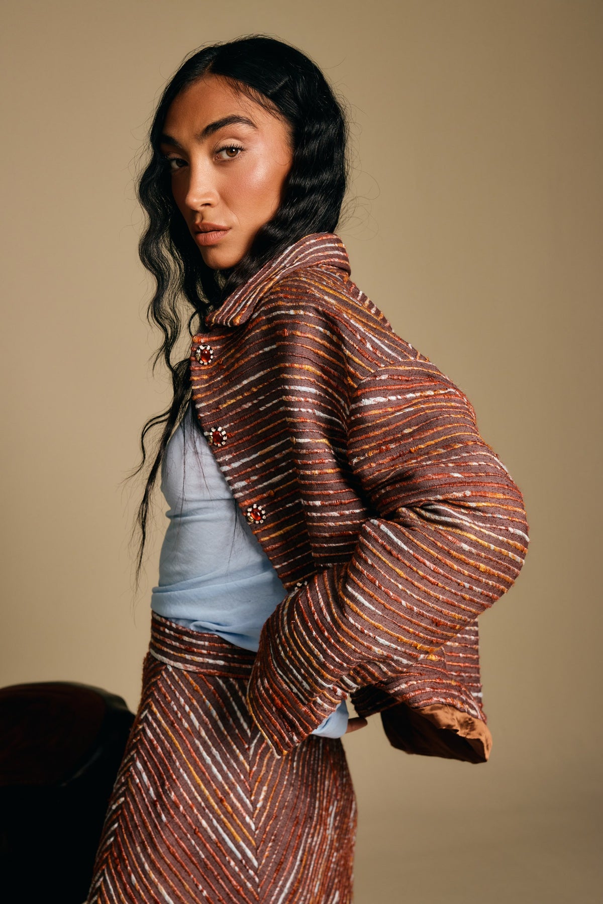 Kaleido Raw Silk Jacket