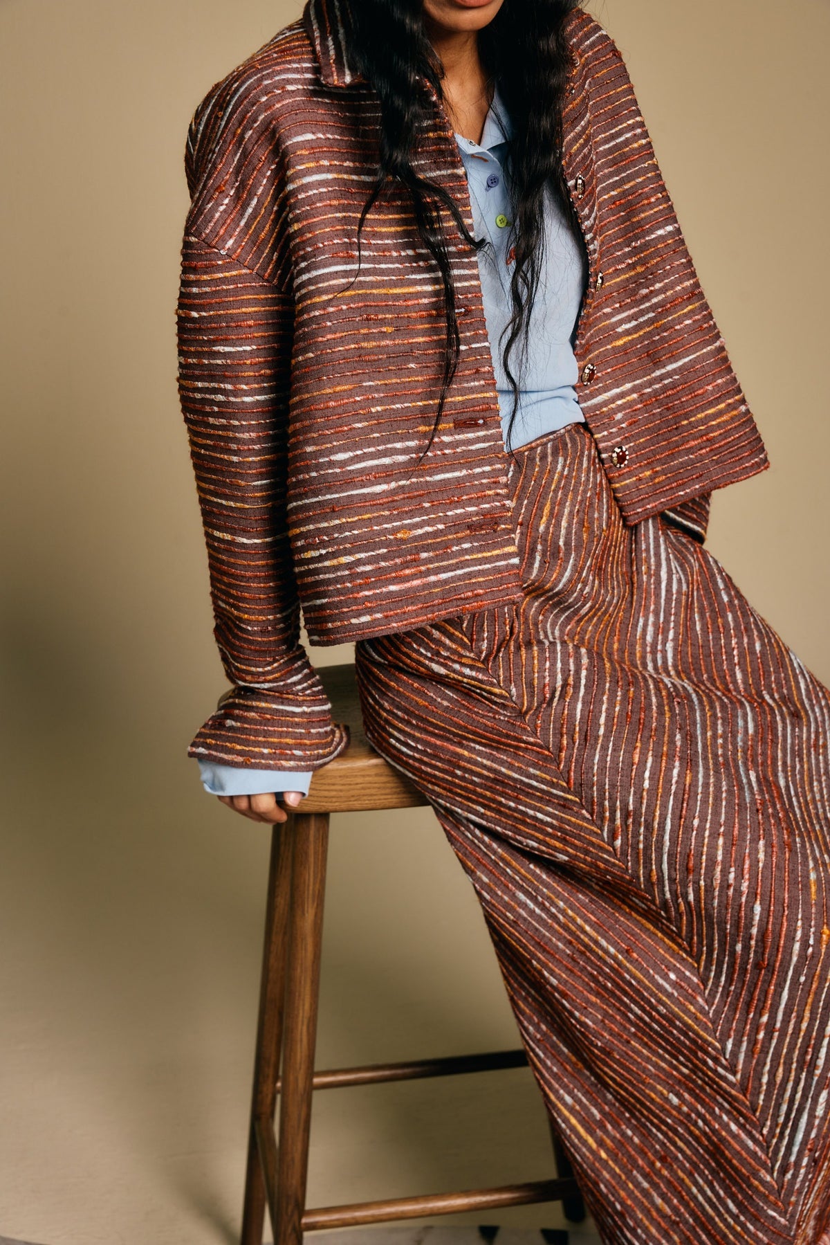 Kaleido Raw Silk Jacket