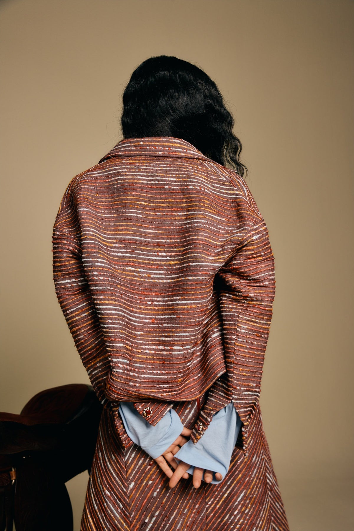 Kaleido Raw Silk Jacket