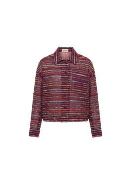 Kaleido Raw Silk Jacket