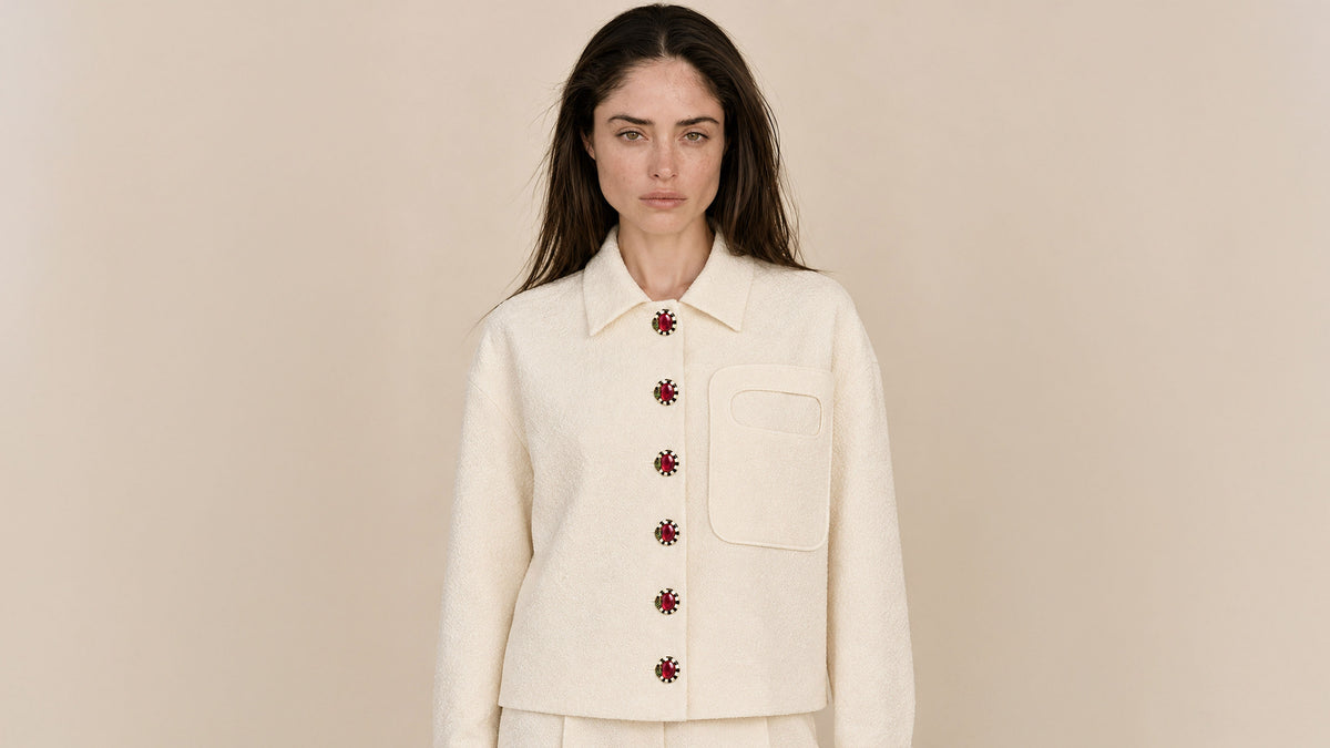 Kito Ivory Bouclé Jacket