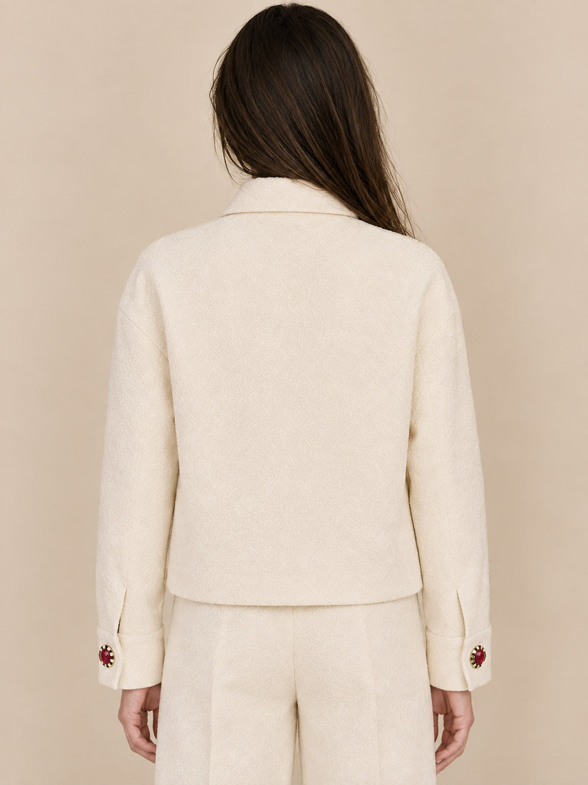 Kito Ivory Bouclé Jacket