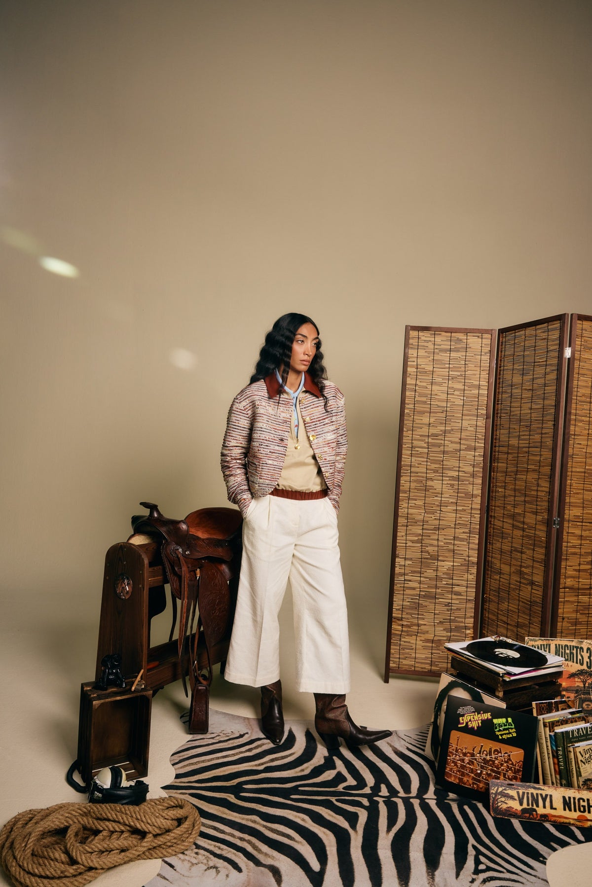 Kora Raw Silk Jacket