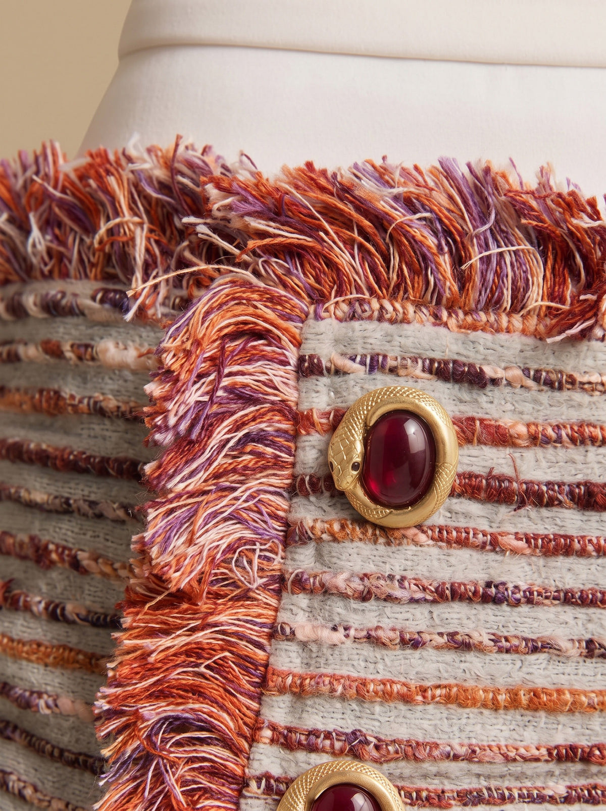 Kora Raw Silk Skirt