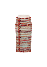 Kora Raw Silk Skirt