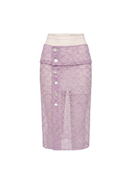 Lilac Haze Lace Skirt