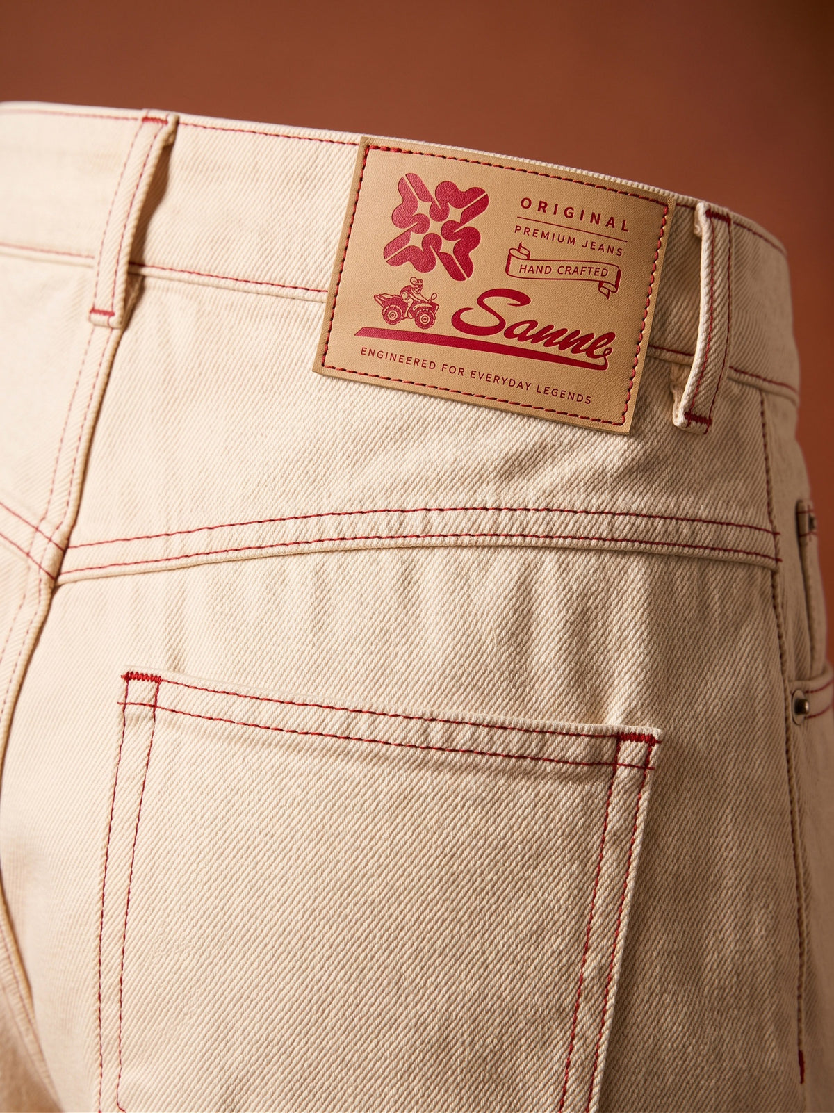 Mara Cream Jeans