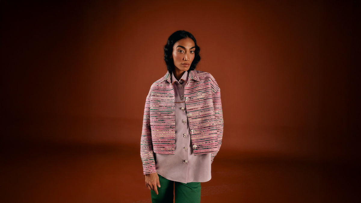 Moonbeam Raw Silk Jacket