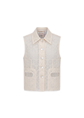 Moonlight Lace Vest