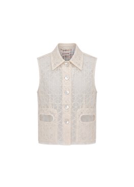 Moonlight Lace Vest