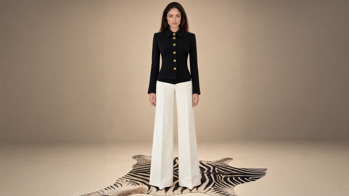 Nia Dropped Waist Trousers