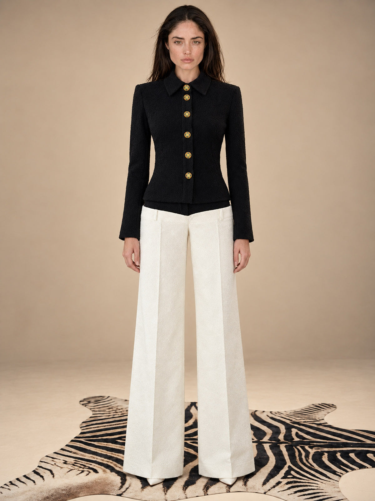 Nia Dropped Waist Trousers
