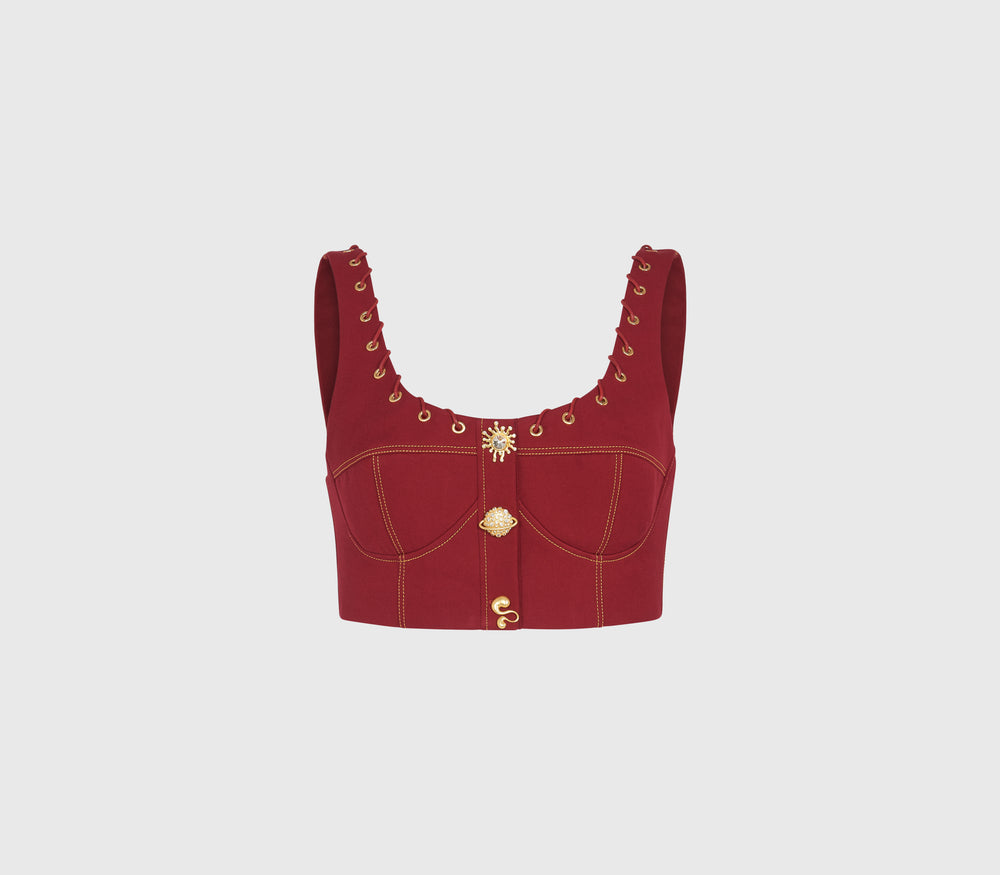 Cherry Quantum Bralette