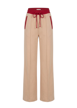 Sundown Cherry Jersey Trousers
