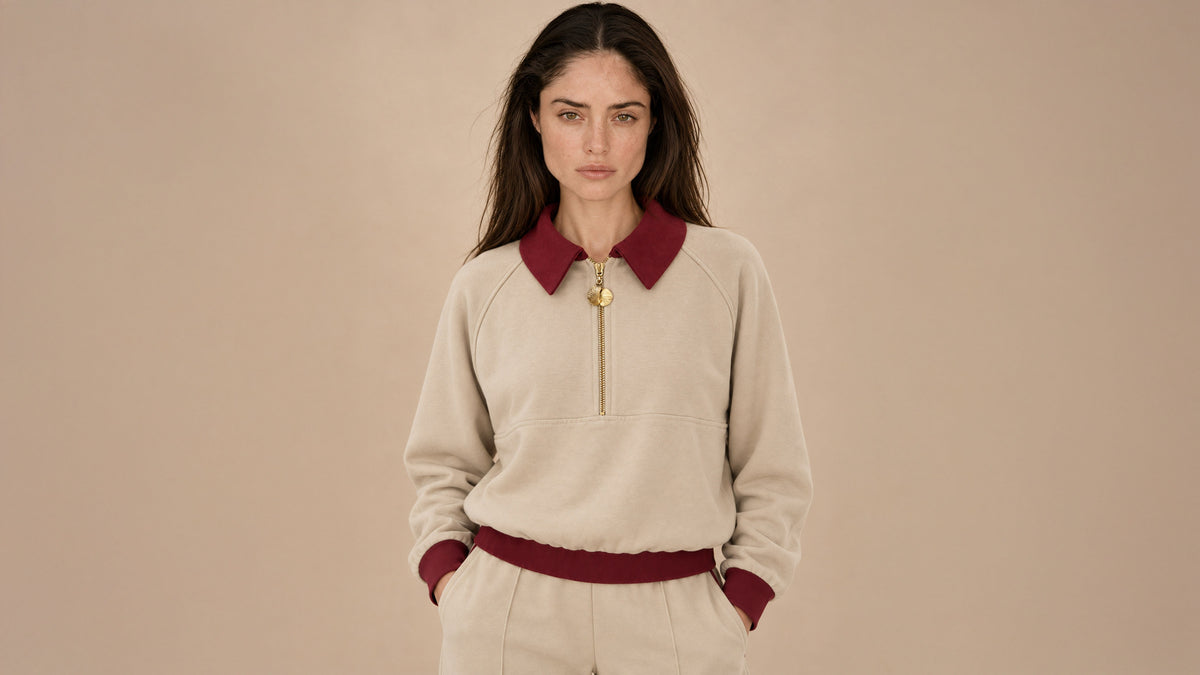 Sundown Cherry Polo