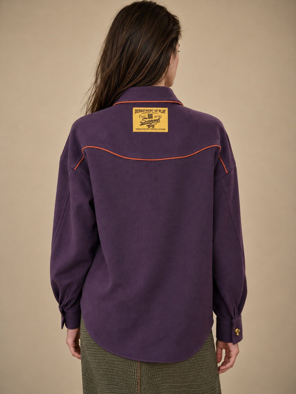 Sundown Plum Rodeo Shirt