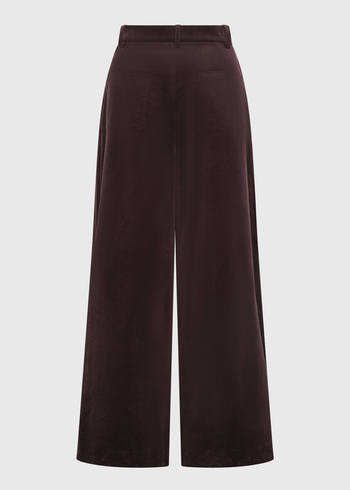 Cocoa Wide Leg Trousers