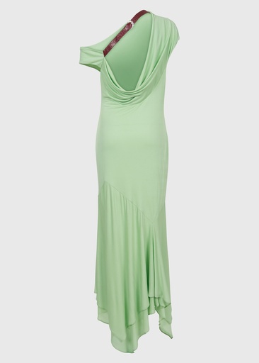 Mint Matrix Midi Dress