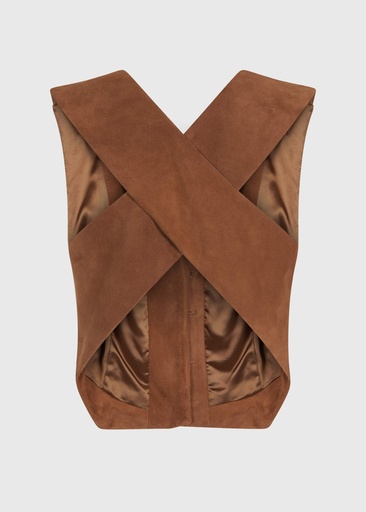 Saddleback Suede Vest