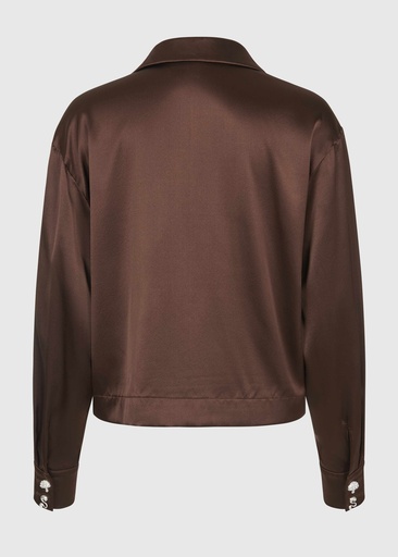 Chocolate Silk Sundown Shirt