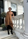 Cognac Suede Dress