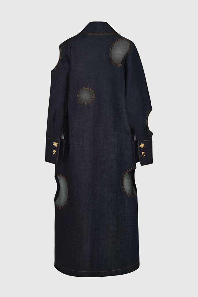 Indigo Stardust Abaya