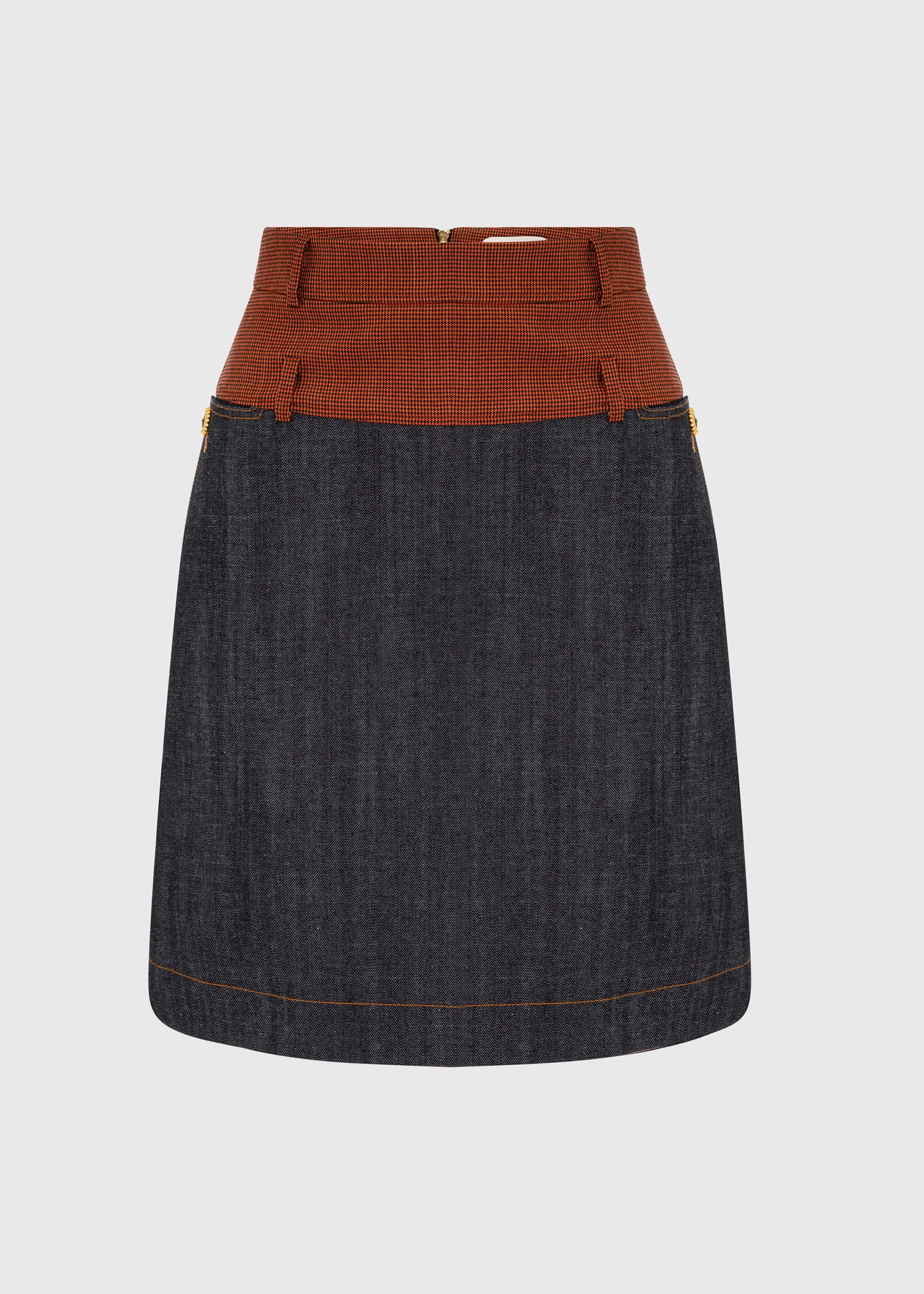 Sahara Horizon Denim Skirt