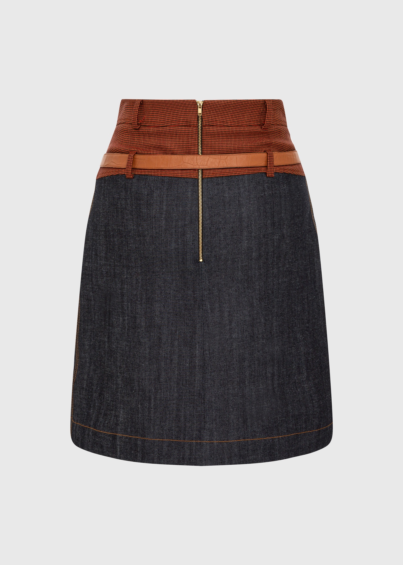 Sahara Horizon Denim Skirt