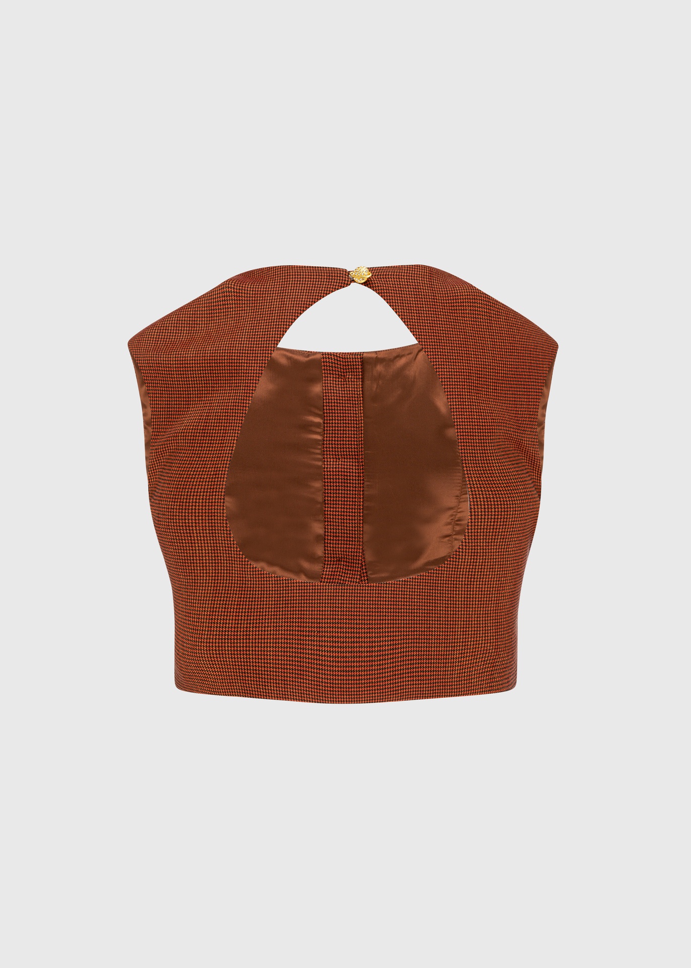 Sahara Rust Cropped Bodice