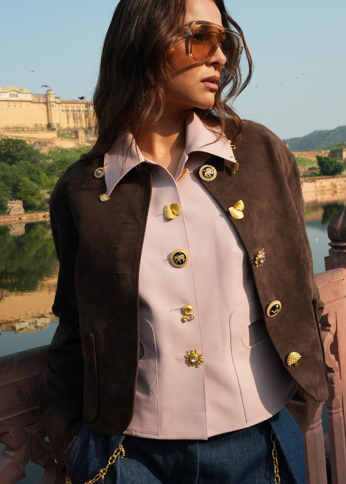 Mocha Mirage Suede Jacket