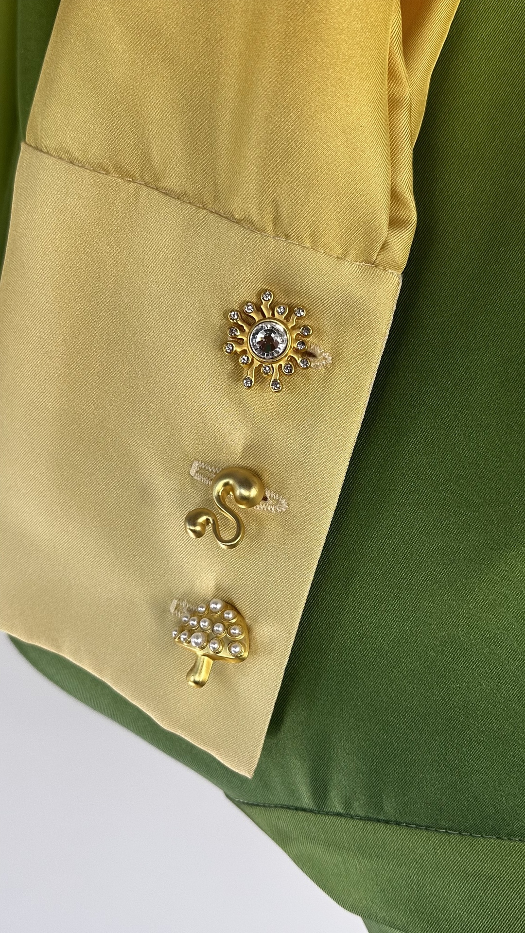 Ombre Pure Silk Robe