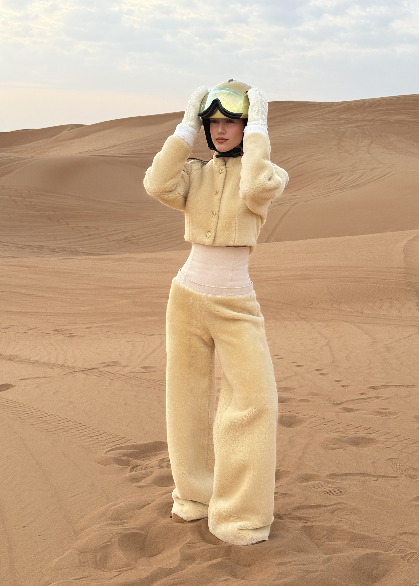 Cropped Teddy Jacket