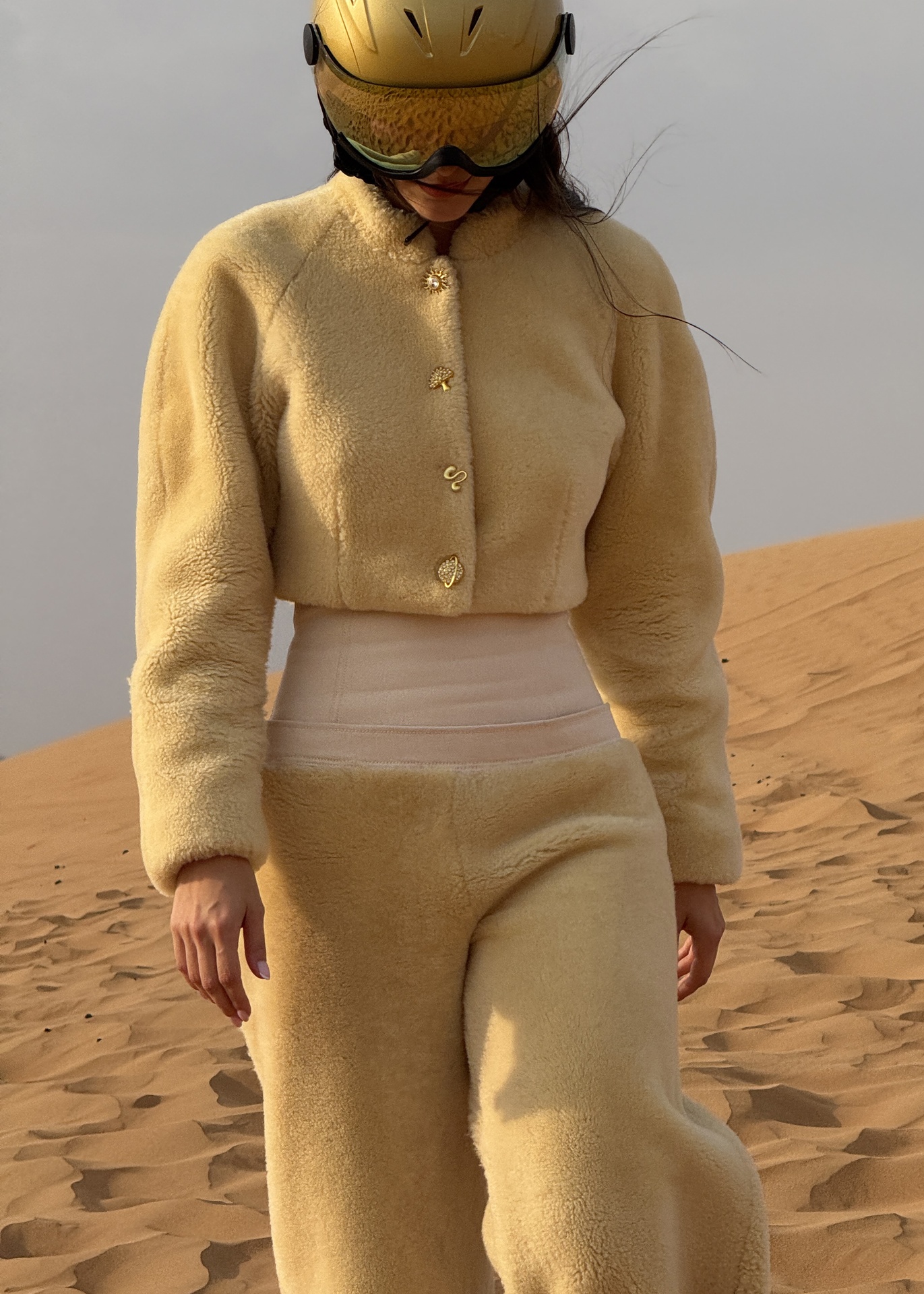 Cropped Teddy Jacket