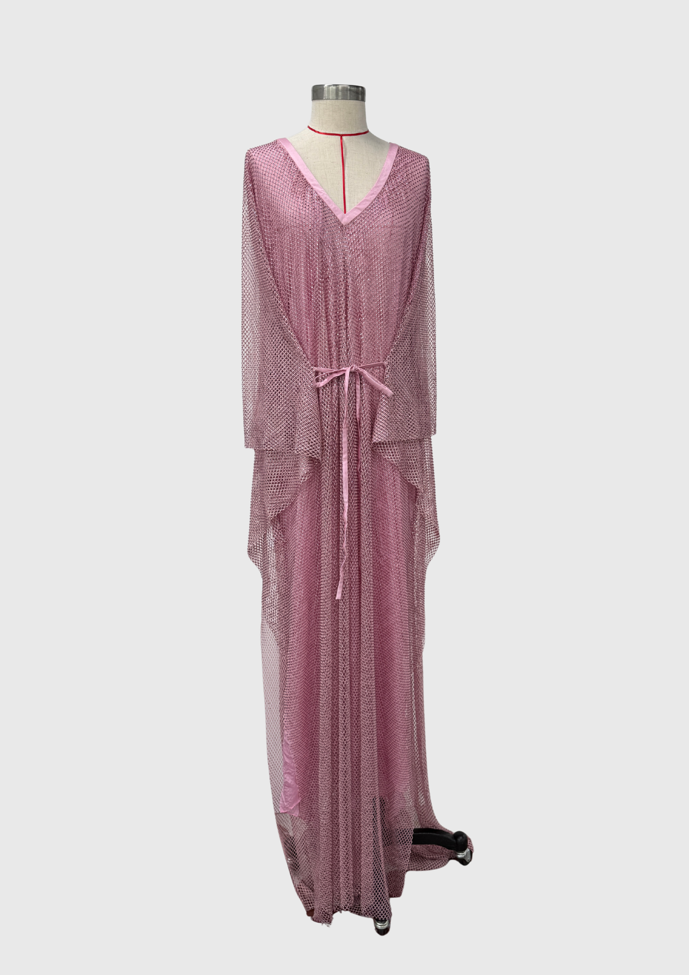 Pink Diamante Kaftan