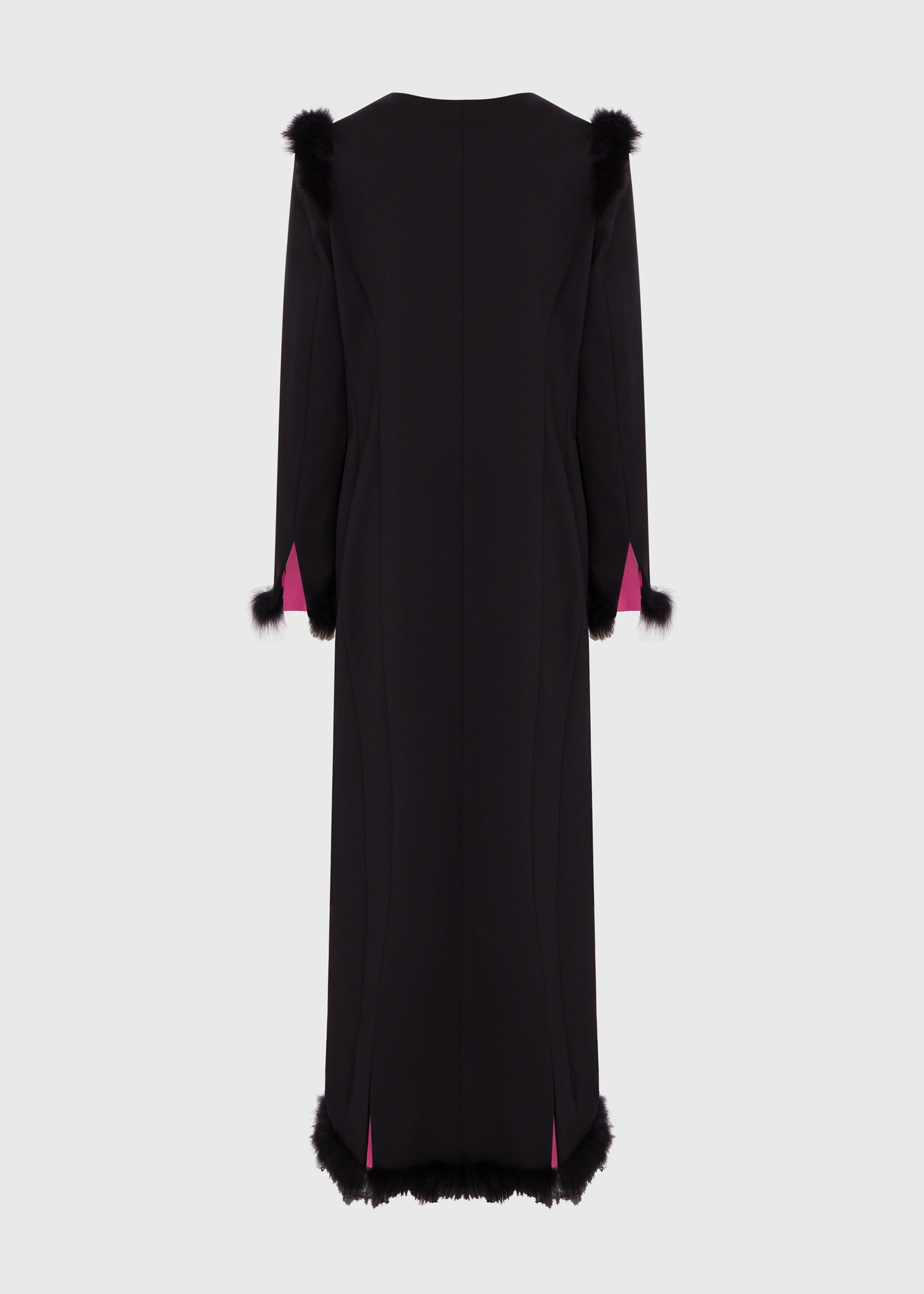 Gilded Noir Fur Coat