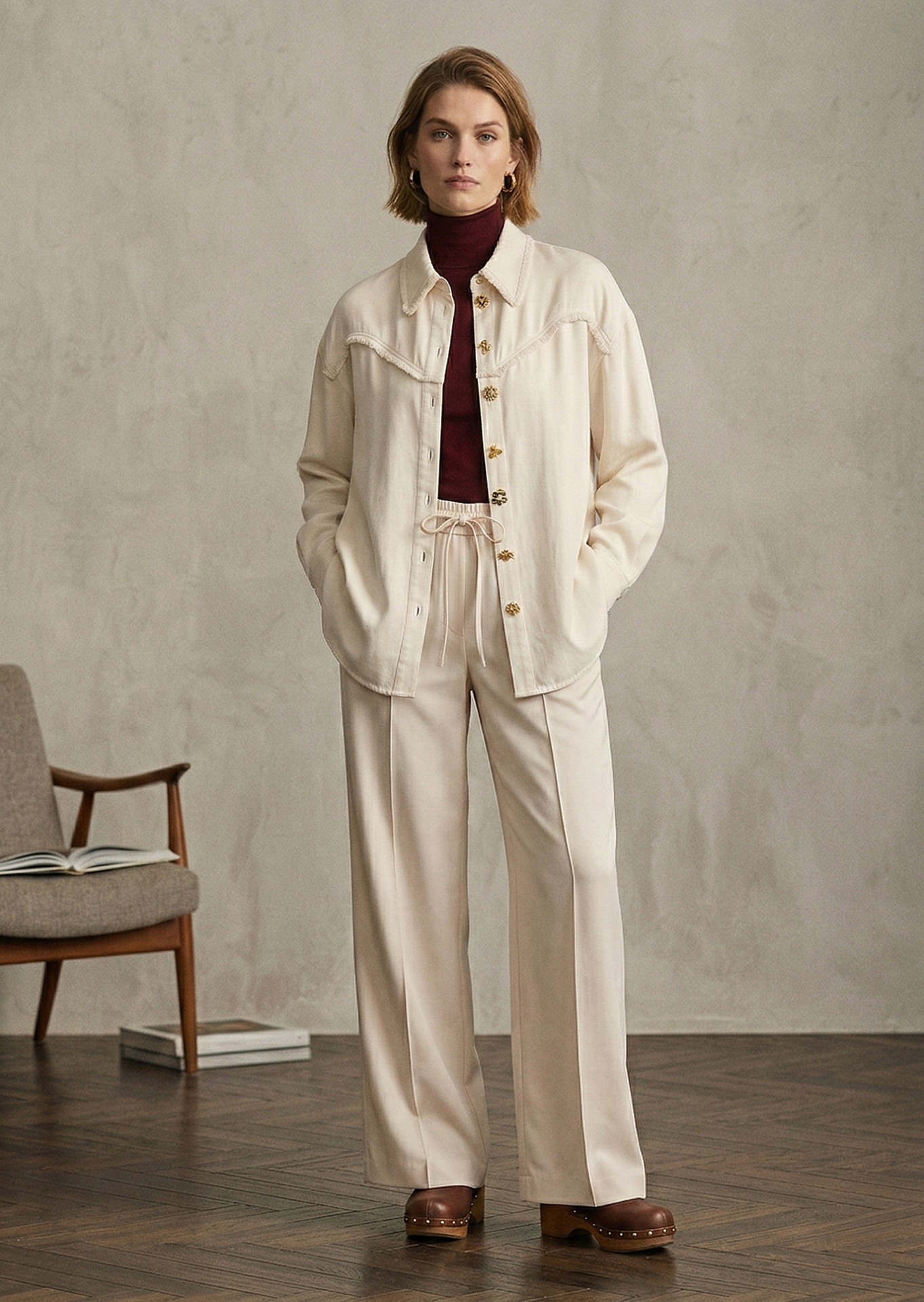 Aurelia Ivory Trousers