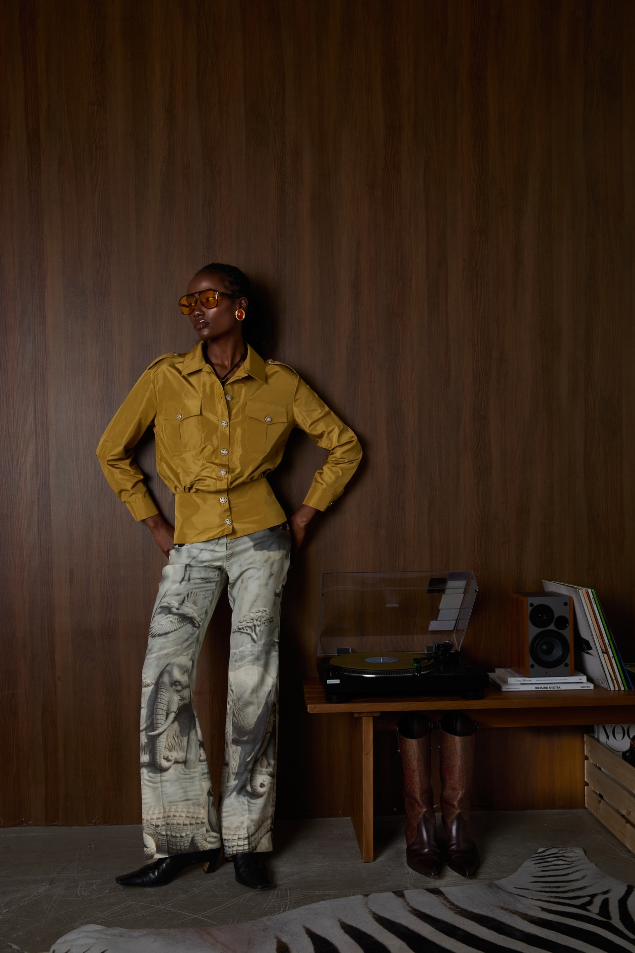 The Kalahari Silk Shirt 