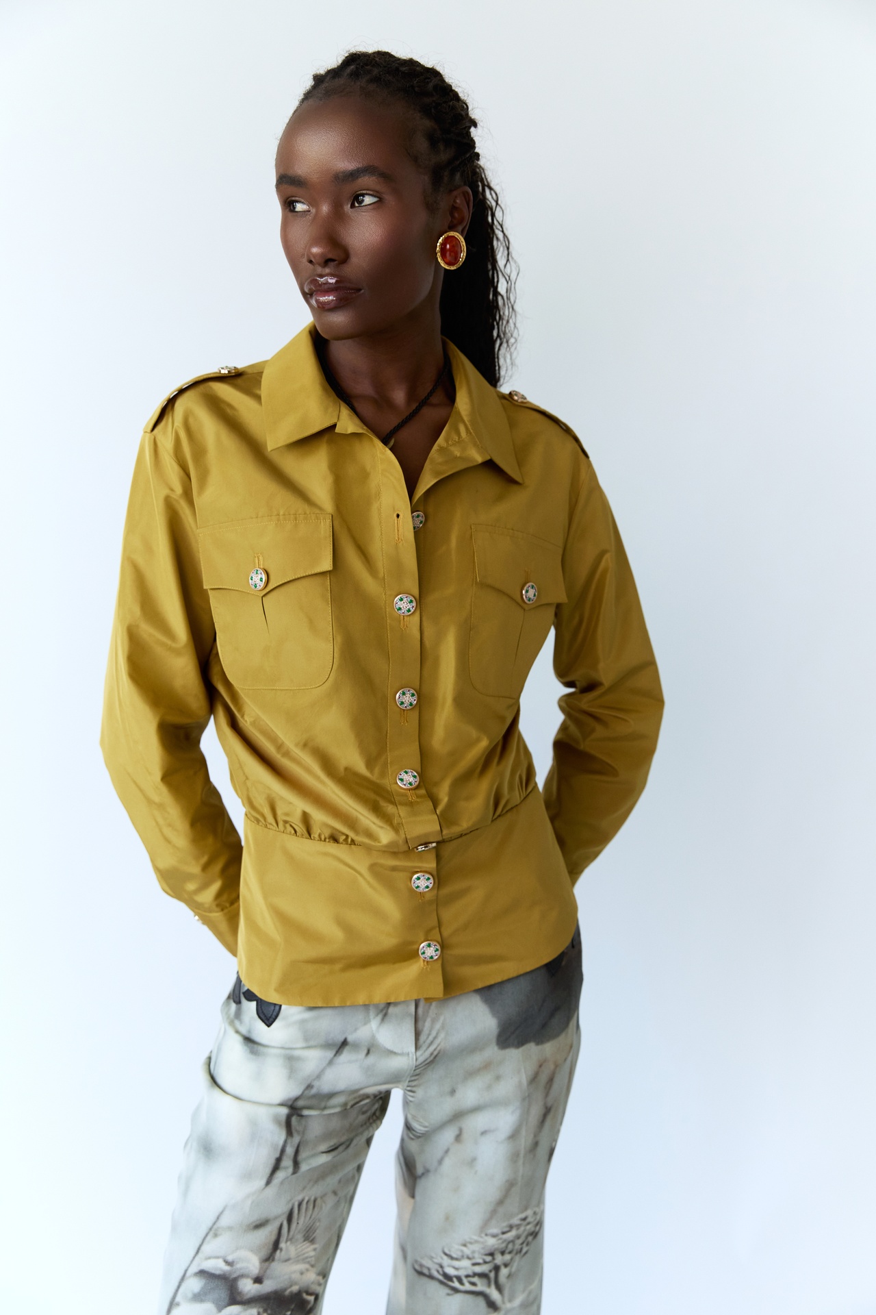 The Kalahari Silk Shirt 