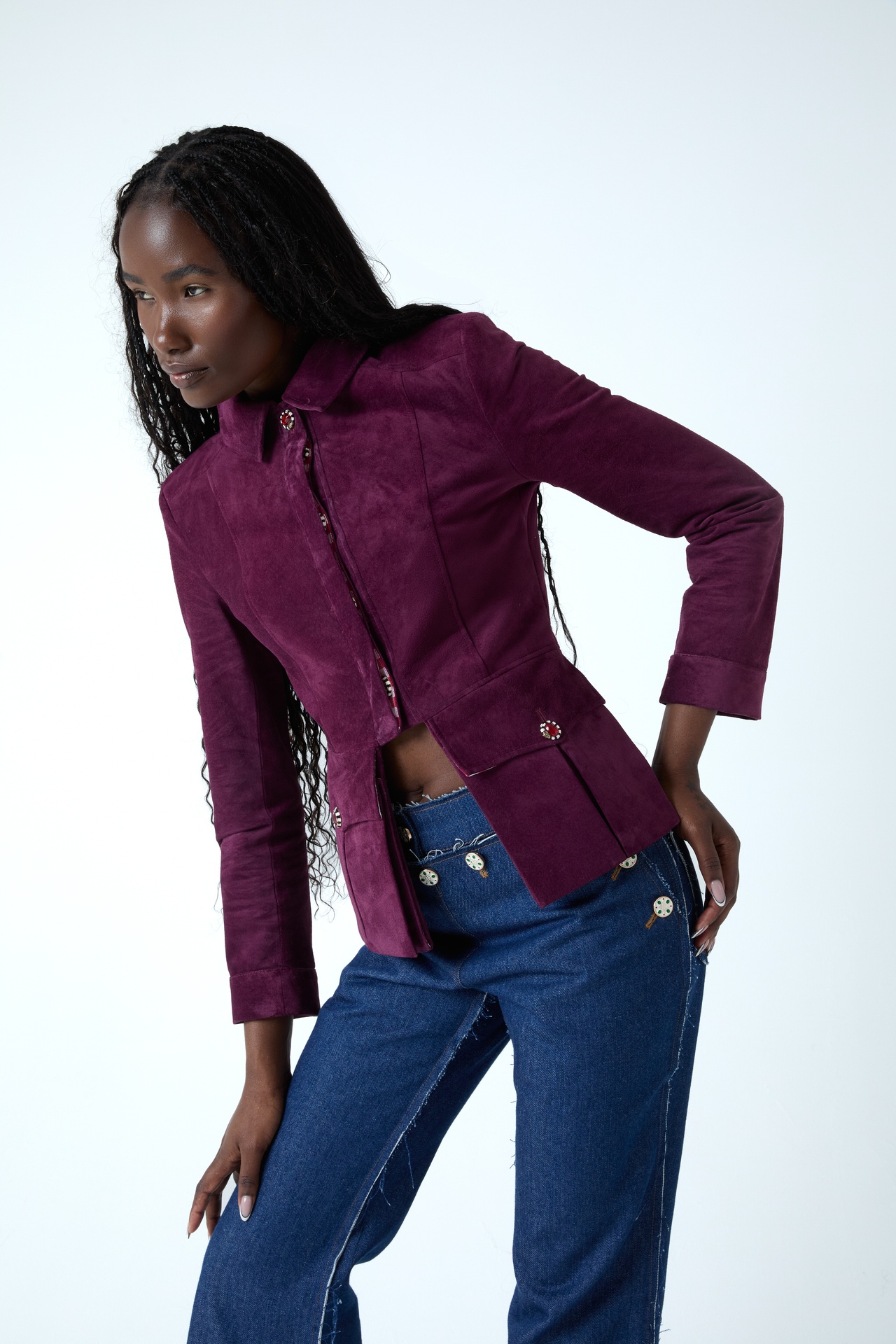 Makeda Suede Jacket