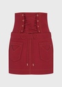 Reverse Cherry Charm Corset Skirt