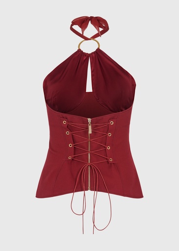 Cherry Cinch Corset Top