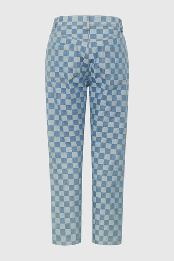 Light Blue Nova Check Jeans